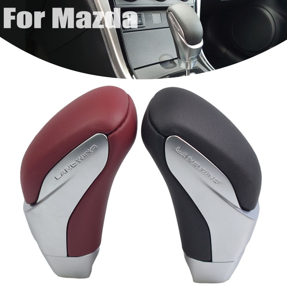 For Mazda Toyota Corolla Yaris RAV4 Camry for Lexus LS400 LX570 RX350 Genuine Leather Automatic Car Gear Shift Knob Accessories