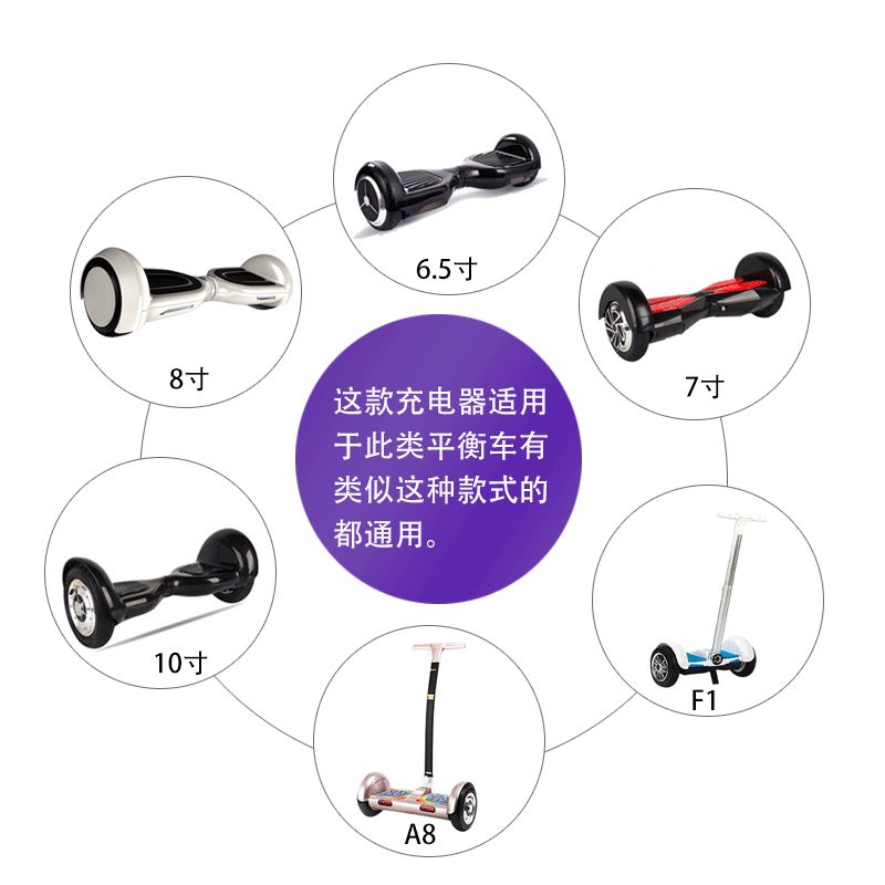 42V 2A EU Plug Power Suppky Adapter Charger For 2 Wheel Self Balancing Scooter for Hoverboard Unic