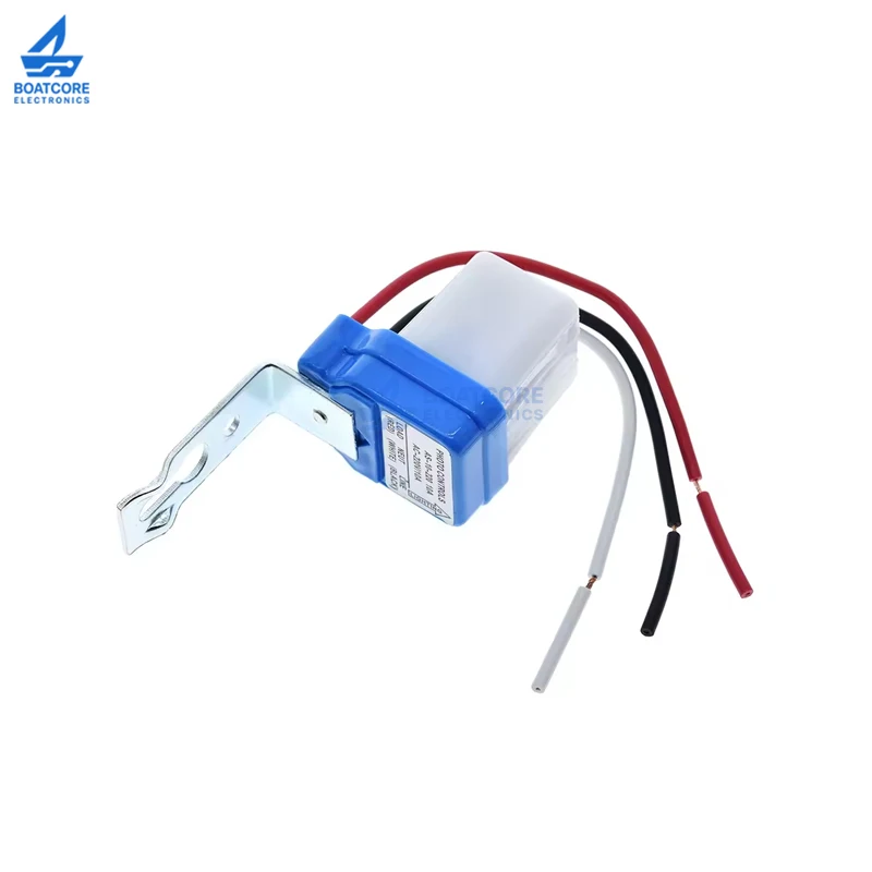 1PCS Automatic Auto On Off Photocell Street Light Switch Photo Control Photoswitch Sensor Switch DC AC 220V 5060Hz 10A