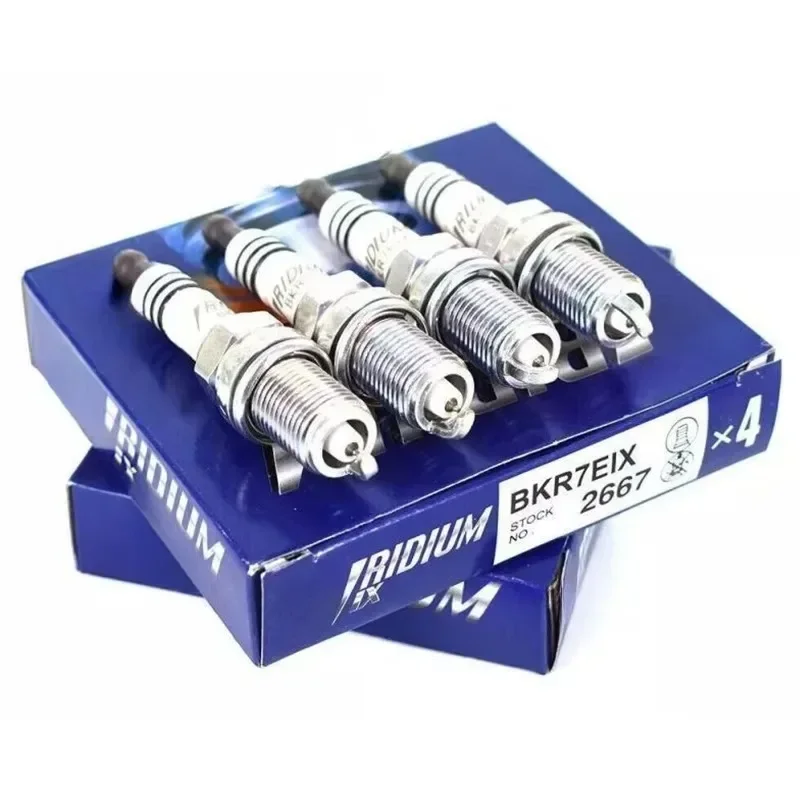 2667 BKR7EIX Iridium Spark Plug for VOLKSWAGEN BEETLE GOLF JETTA PASSAT TIGUAN 2.0L AUDI A3 A4 A5 A6 CAYMAN BOXSTER