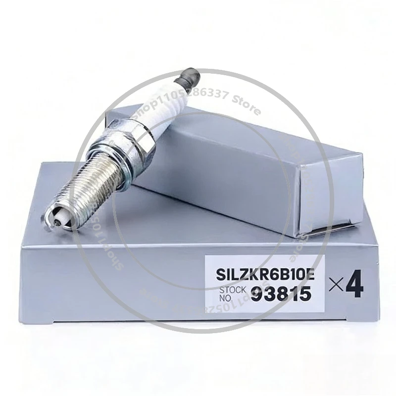 Iridium Spark Candle Plugs SILZKR6B10E 93815 for Hyundai Accent Elantra I30 I40 IX35 SANTA F SONATA KIA OPTIMA RIO SUZUKI SWIFT