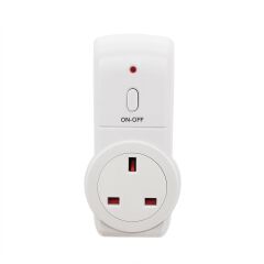 Smart Power Plug UK Socket 433.92Mhz Wireless Remote Control 10A Plug Contact On/Off Light Switch socket