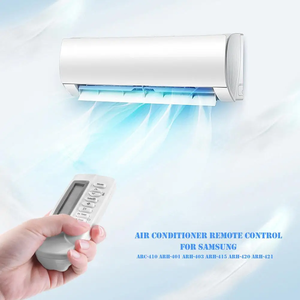 Universal Air Conditioner Remote Control Replacement for Samsung ARC-410 ARH-401 ARH-403 ARH-415 ARH-420 ARH-421