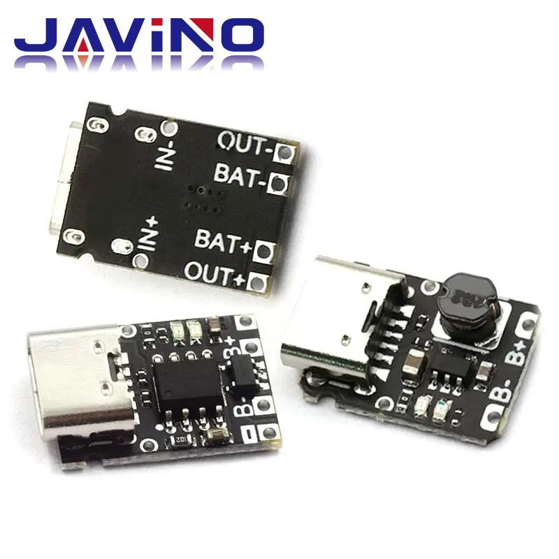 Type-C USB TP4057 1A Lithium Battery Charging Protection Board Module Polymer Battery Over TP4056 With Temperature Protection