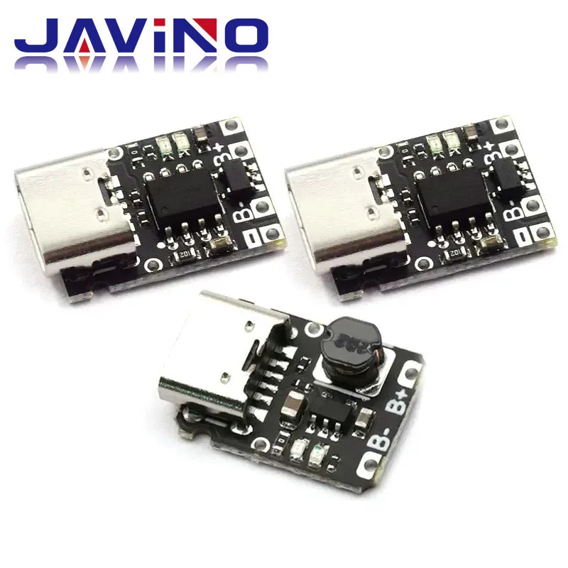 Type-C USB TP4057 1A Lithium Battery Charging Protection Board Module Polymer Battery Over TP4056 With Temperature Protection