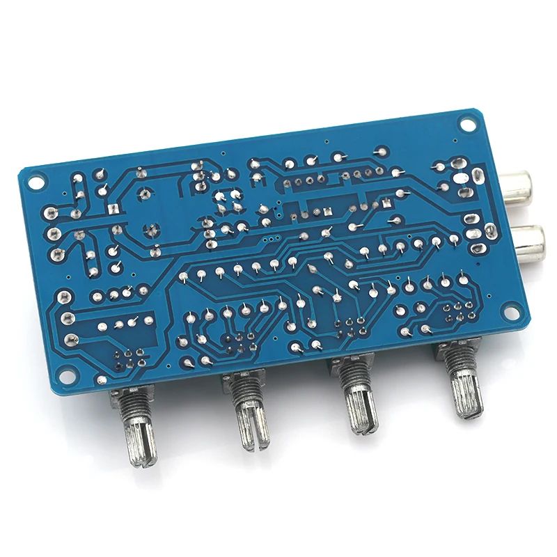 XH-M164 NE5532 Stereo Pre-amp Preamplifier Tone Board Audio 4 Channels Amplifier Module 4CH Control Circuit Telephone Preamp