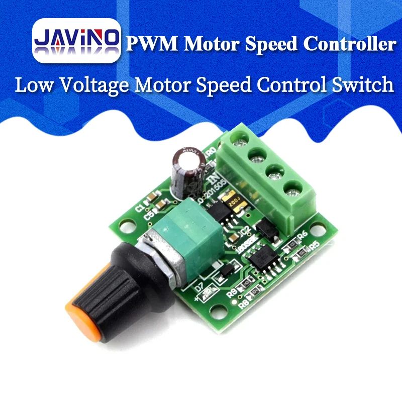 DC 1.8V-35V 2A 3A 5A 10A 30W 80W 90W PWM Motor Speed Controller Low Voltage Motor Speed Controller PWM Adjustable Drive Module