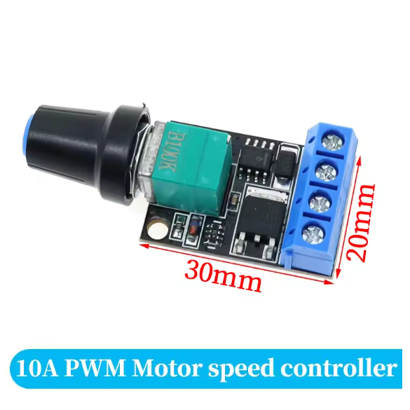 DC 1.8V-35V 2A 3A 5A 10A 30W 80W 90W PWM Motor Speed Controller Low Voltage Motor Speed Controller PWM Adjustable Drive Module