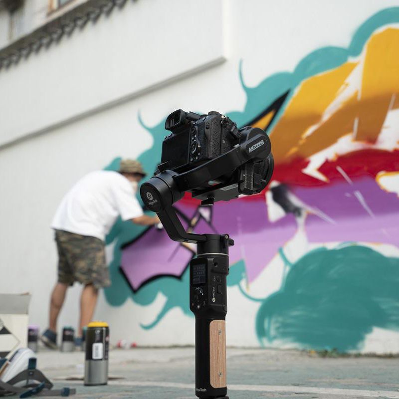 FeiyuTech AK2000C 3 Axis Camera Stabilizer Gimbal DSLR Handheld  VLOG Shooting For Camera Lumix Canon Sony Nikon Panasonic Fuji