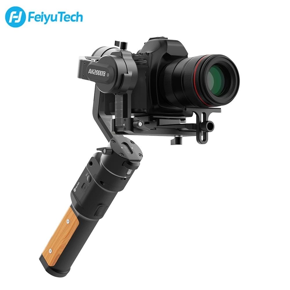 FeiyuTech AK2000C 3 Axis Camera Stabilizer Gimbal DSLR Handheld  VLOG Shooting For Camera Lumix Canon Sony Nikon Panasonic Fuji