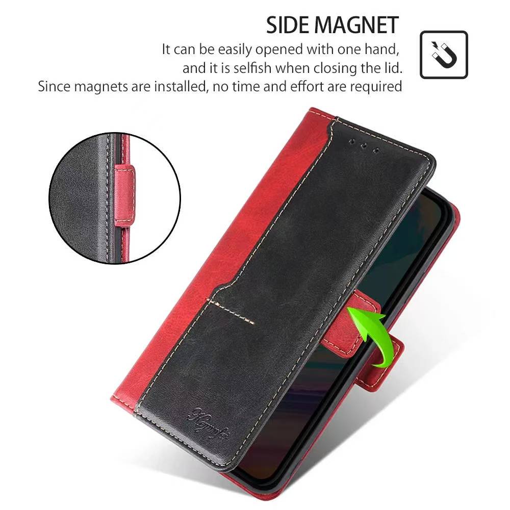 Compatible with Tecno Pova 7 Ultra color-block protective case, Spark 20 flip cover, and Pop 4 phone case.