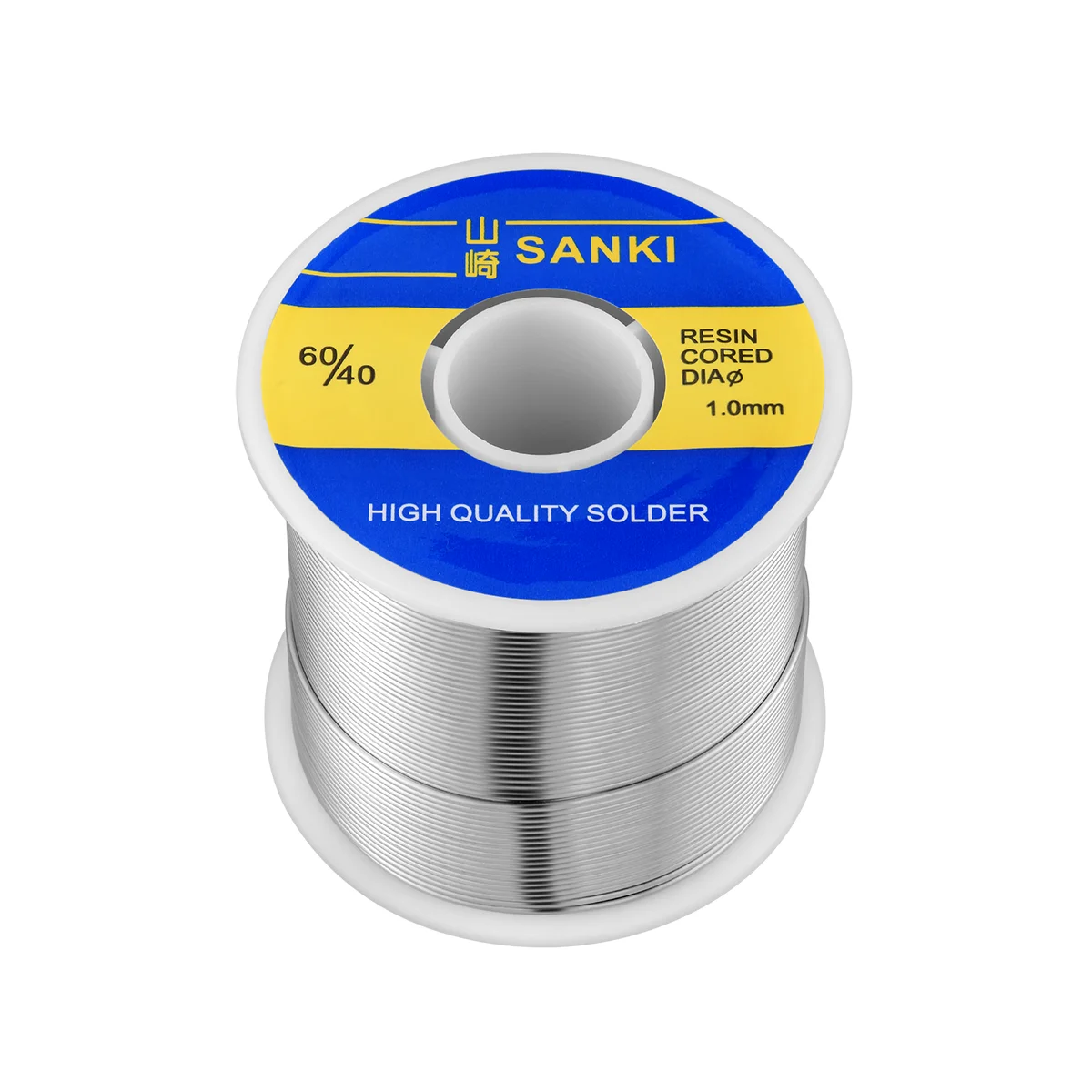 SANKI solder wire 500g 100g 1mm rosin core with 6040 low temp high purity no clean electrical soldering for repair less smoke/splash