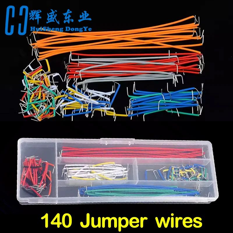 Hot Sell 140pcs 560pcs 840pcs U Shape Solderless Breadboard Jumper Cable Wire Kit For Arduino Shield For raspberry pi Drop Shipping