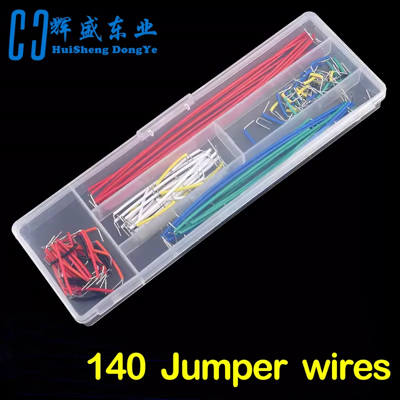Hot Sell 140pcs 560pcs 840pcs U Shape Solderless Breadboard Jumper Cable Wire Kit For Arduino Shield For raspberry pi Drop Shipping