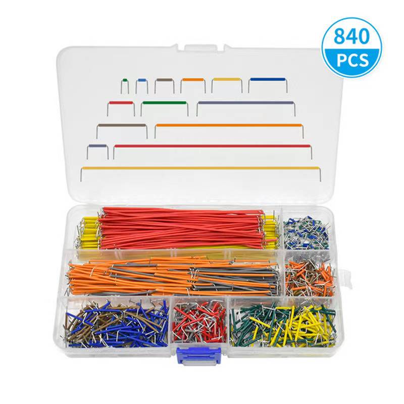 Hot Sell 140pcs 560pcs 840pcs U Shape Solderless Breadboard Jumper Cable Wire Kit For Arduino Shield For raspberry pi Drop Shipping