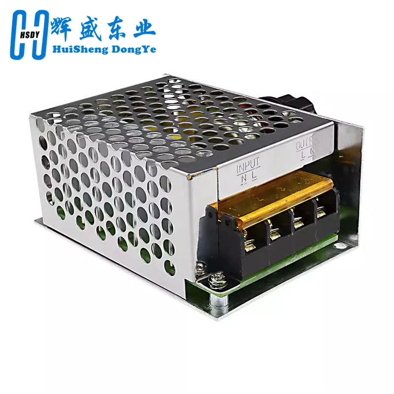 4000W 220V AC SCR Voltage Regulator Dimmer Electric Motor Speed Controller Electronic Volt Regulator Dimmer Thermostat Regulator