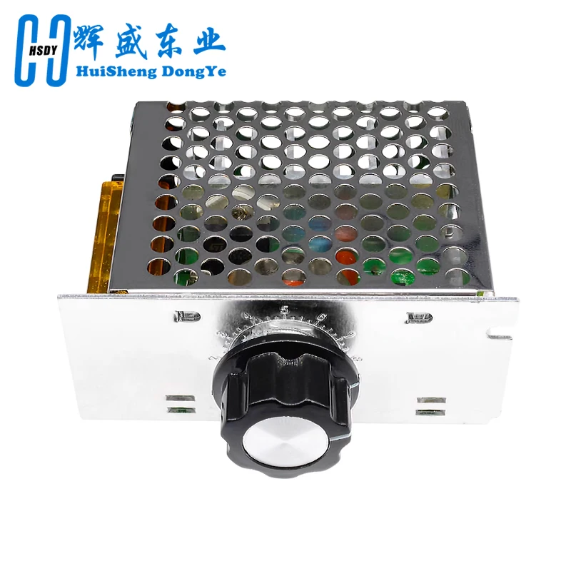 4000W 220V AC SCR Voltage Regulator Dimmer Electric Motor Speed Controller Electronic Volt Regulator Dimmer Thermostat Regulator