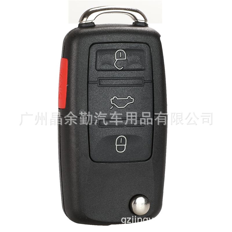 Car Key Fob Shell Case for Volkswagen/VW MK6 Polo Bora Beetle Tiguan Passat Caddy Jetta Eos Scirocco MK4 Golf 5 6 Passat Touran