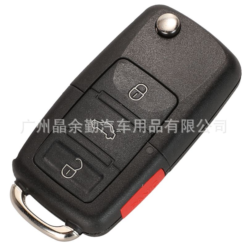 Car Key Fob Shell Case for Volkswagen/VW MK6 Polo Bora Beetle Tiguan Passat Caddy Jetta Eos Scirocco MK4 Golf 5 6 Passat Touran