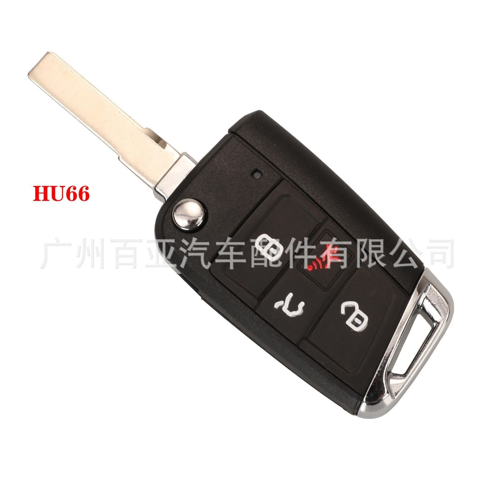 3 4 Buttons Car Key Housing Key Case Shell for Volkswagen/VW/Skoda Golf 7 4 5 Mk4 6 Octavia for Seat Leon Ibiza Altea Mqb Shell