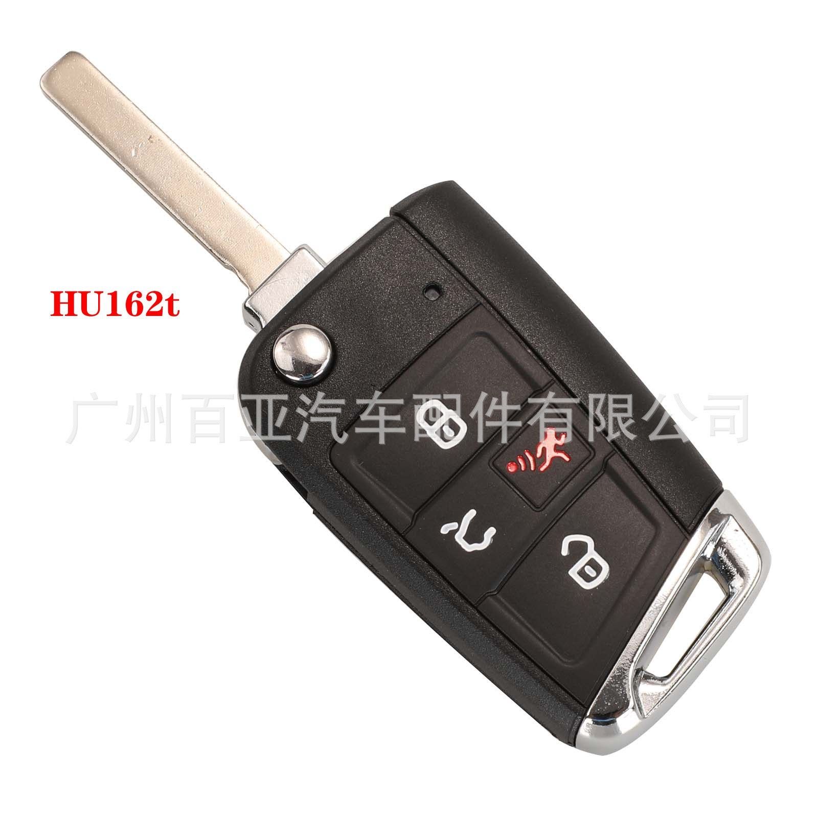3 4 Buttons Car Key Housing Key Case Shell for Volkswagen/VW/Skoda Golf 7 4 5 Mk4 6 Octavia for Seat Leon Ibiza Altea Mqb Shell