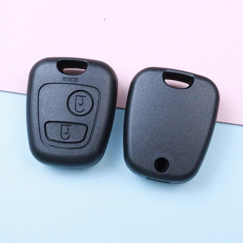 2 Buttons Car Key Housing Key Case Shell for Citroen C1 C2 C3 C4 Xsara Picasso Saxo for Peugeot 206 207 306 307 408 607 107