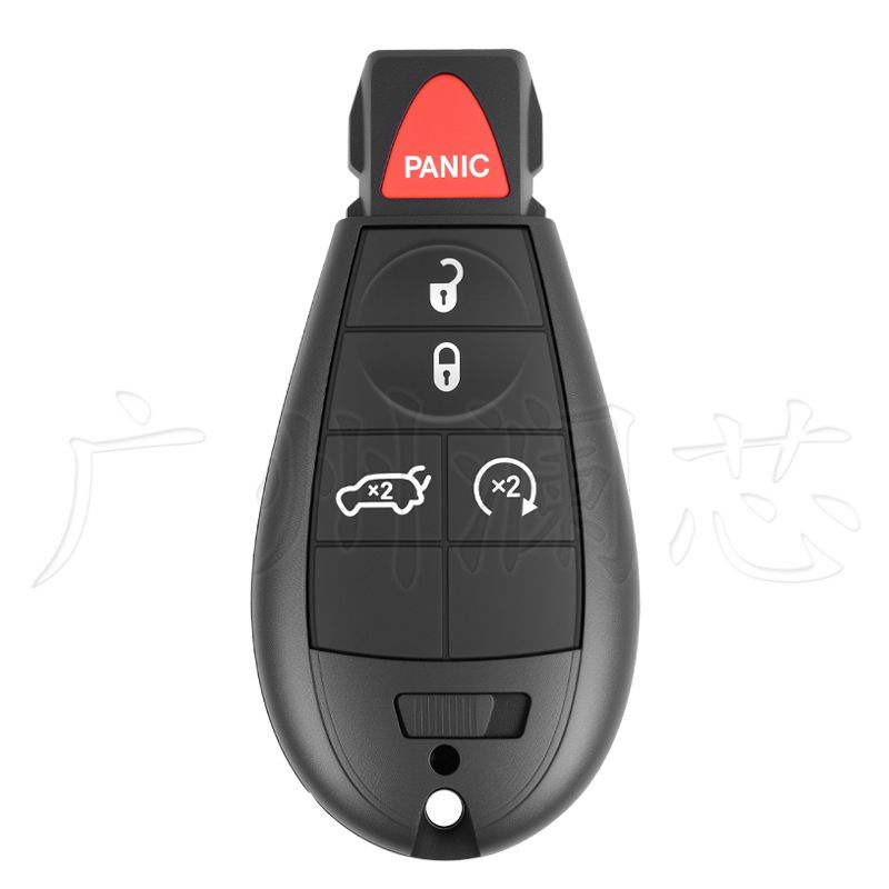 3/4/5/6/7BT Car Key Fob Shell Case for Jeep Chrysler Town & Country Caravan Journey Dodge Dart Grand Cherokee Durango Magnum Ram