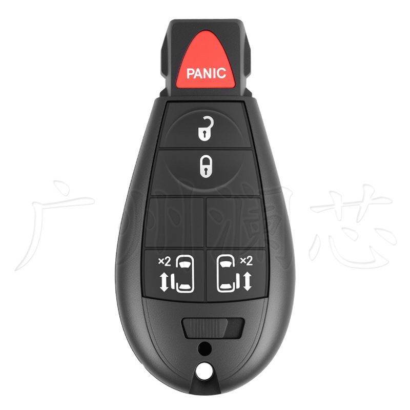 3/4/5/6/7BT Car Key Fob Shell Case for Jeep Chrysler Town & Country Caravan Journey Dodge Dart Grand Cherokee Durango Magnum Ram