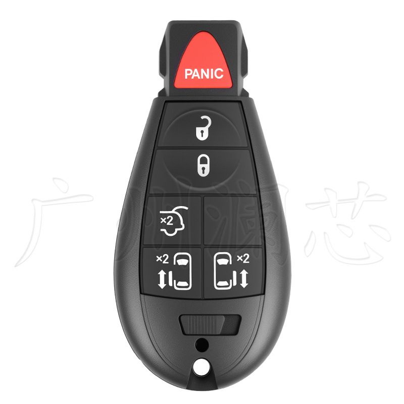 3/4/5/6/7BT Car Key Fob Shell Case for Jeep Chrysler Town & Country Caravan Journey Dodge Dart Grand Cherokee Durango Magnum Ram