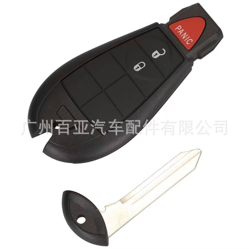 3/4/5/6/7BT Car Key Fob Shell Case for Jeep Chrysler Town & Country Caravan Journey Dodge Dart Grand Cherokee Durango Magnum Ram