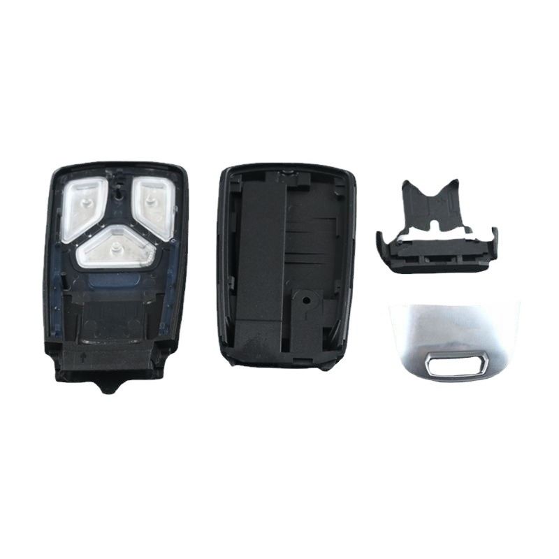 3 4 Buttons Car Key Housing Key Case Shell for Audi A4 A5 A4L S4 S5 S6 S8 Q3 Q5 Q7 TT SQ7 RS S SQ5 2017 2018 2019 without blade
