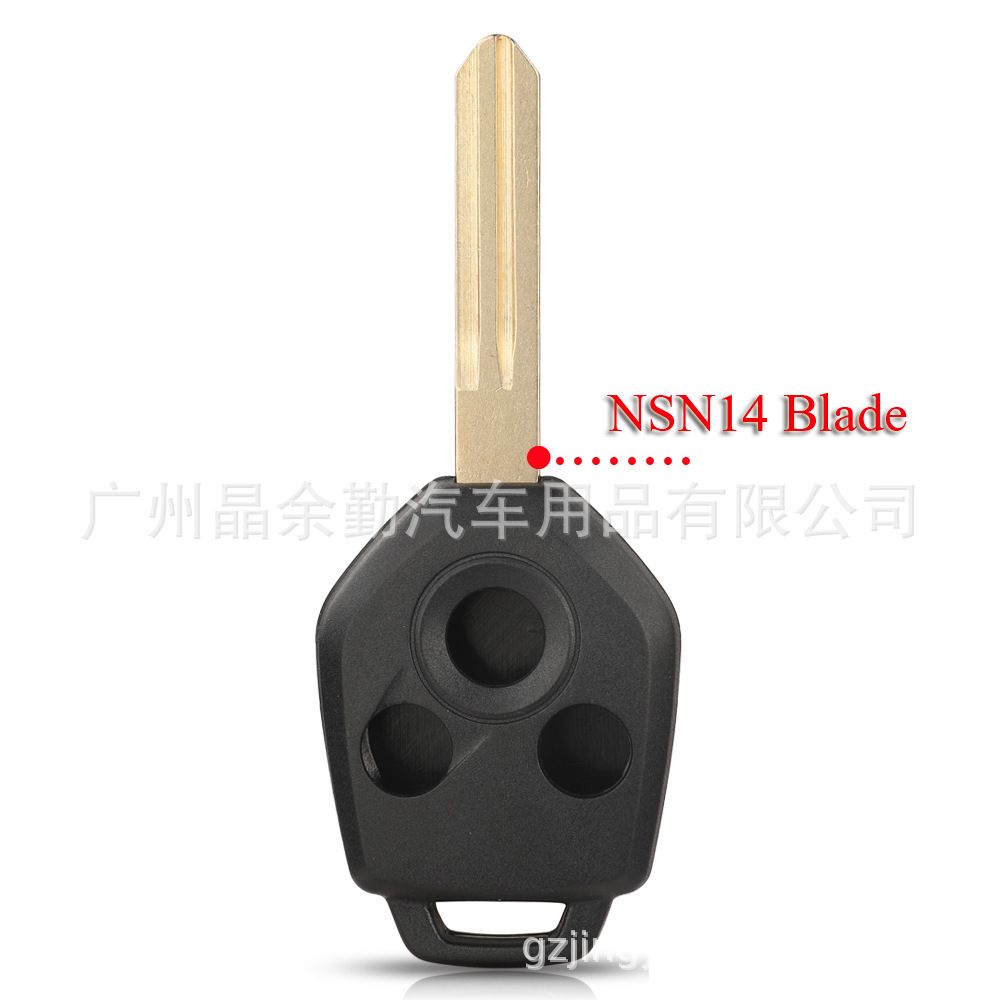 Remote Car Key Shell Case for Subaru Tribeca Outback for Forester Legacy 3/4 Button TOY43/DAT17/NSN19 Blade