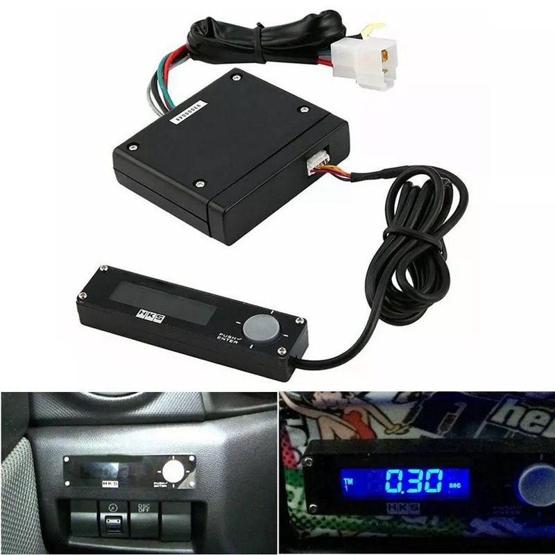Type 0 Racing Car Turbo Timer White/Red /Blue Digital Led Display 41001-AK009
