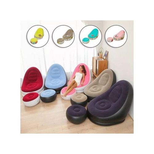 Inflatable Deluxe Lounge Seat Set+free pump