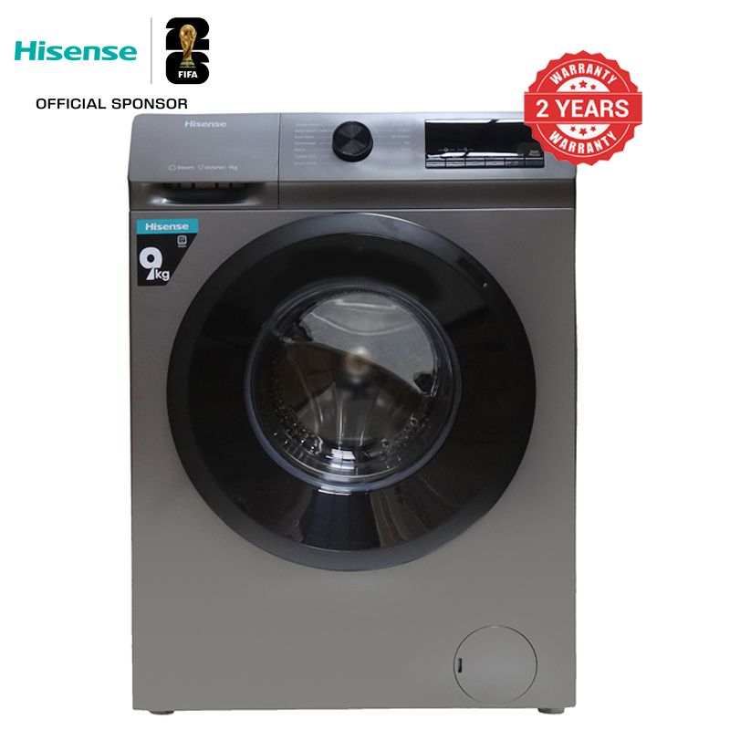 Hisense 9KG  Front Load Washing Machine 1400RMP washing machine  automatic WFQP9014EVMT