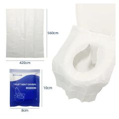 10pcs set Disposable Toilet Seat Covers Well Packed In Individual Pack