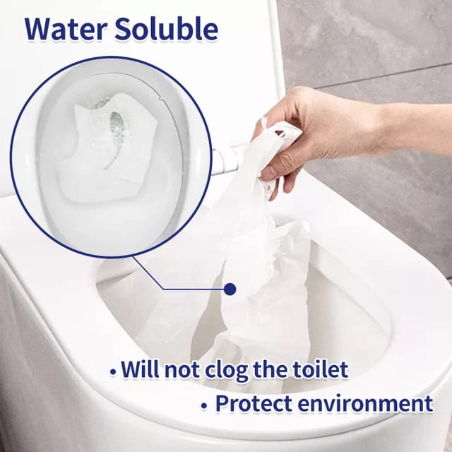 10pcs set Disposable Toilet Seat Covers Well Packed In Individual Pack