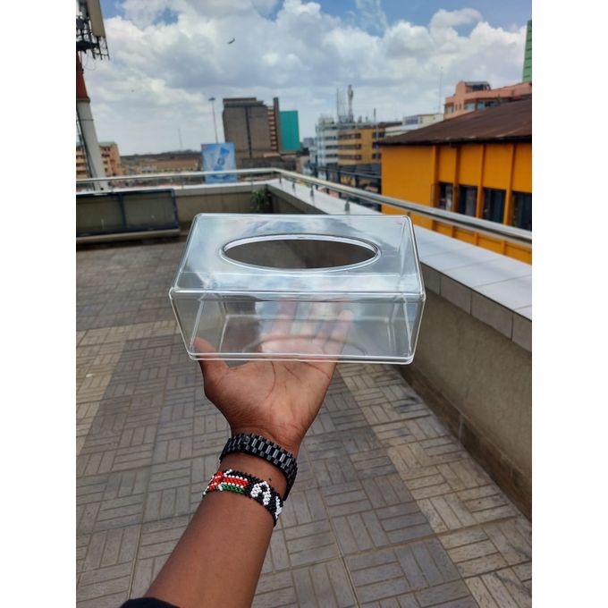 Luxury Durable Transparent Clear Acrylic Serviette/Napkins Holder