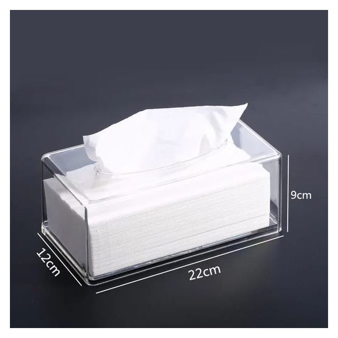 Luxury Durable Transparent Clear Acrylic Serviette/Napkins Holder