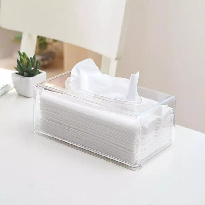 Luxury Durable Transparent Clear Acrylic Serviette/Napkins Holder