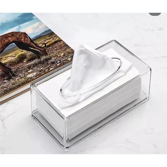 Luxury Durable Transparent Clear Acrylic Serviette/Napkins Holder