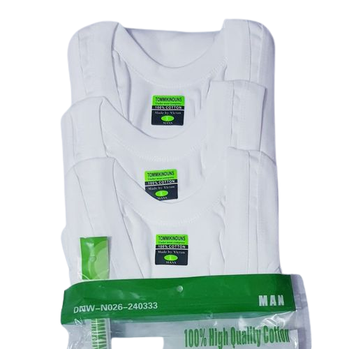 6 PCS MEN'S VESTS (100% COTTON). SIZES: M,L,XL,XXL,XXXL. STRETCHY AND COMFORTABLE. VESTS FOR MEN