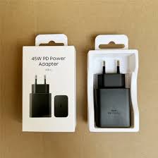 Samsung Galaxy Fast Charger 45W USB C Type C To C Full Wall Charger Super Fast Adapter Charger For Galaxy A07 A17 A06 A16 A15 5G A14 A13 A53 A54 A55 A06 A04s A05s A12 A52 S25 S24 S23 S22