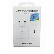 Samsung Galaxy Fast Charger 25W USB C Type C To C Full Wall Charger Super Fast Adapter Charger For Galaxy A07 A17 A06 A16 A15 5G A14 A13 A53 A54 A55 A06 A04s A05s A12 A52 S25 S24 S23 S22
