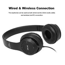 P47 Original 5.0 Wireless Bluetooth Headphone (Foldable). Available Colors: White, Black, Gray & Pink.