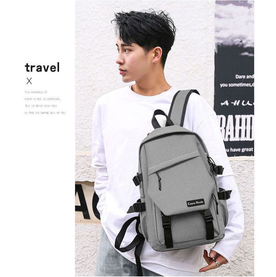 2in1 Shoulder bag+chest bag Student backpack Laptop Bag Travel bag and  phone bag