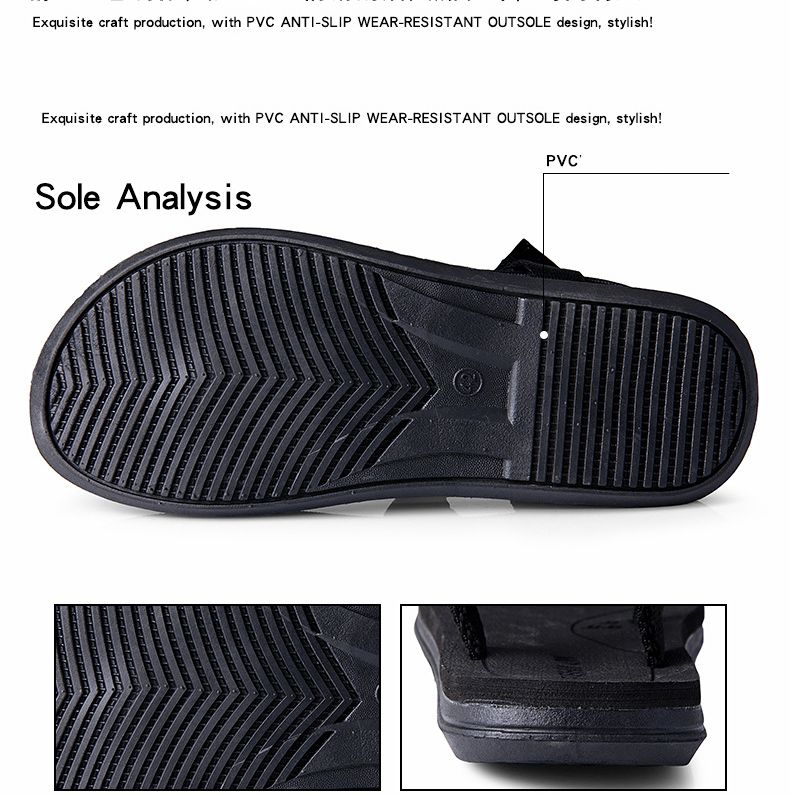 Men's Sandals Slippers Durable Fashion Beach Shoes driving shoes Comfortable sneakers【kindly buy1size bigger than usual】