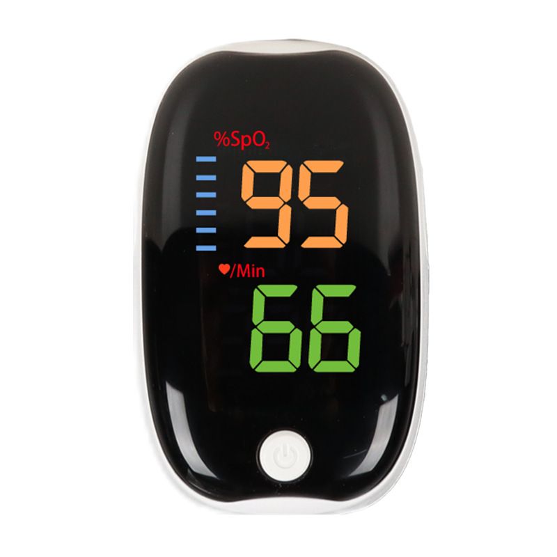 Blood Oxygen Monitor Finger Pulse Oximeter Oxygen Saturation Monitor Health Care Home Monitor Pulse oximeter machine Efficient oximeter easy to use【Exclude battery】