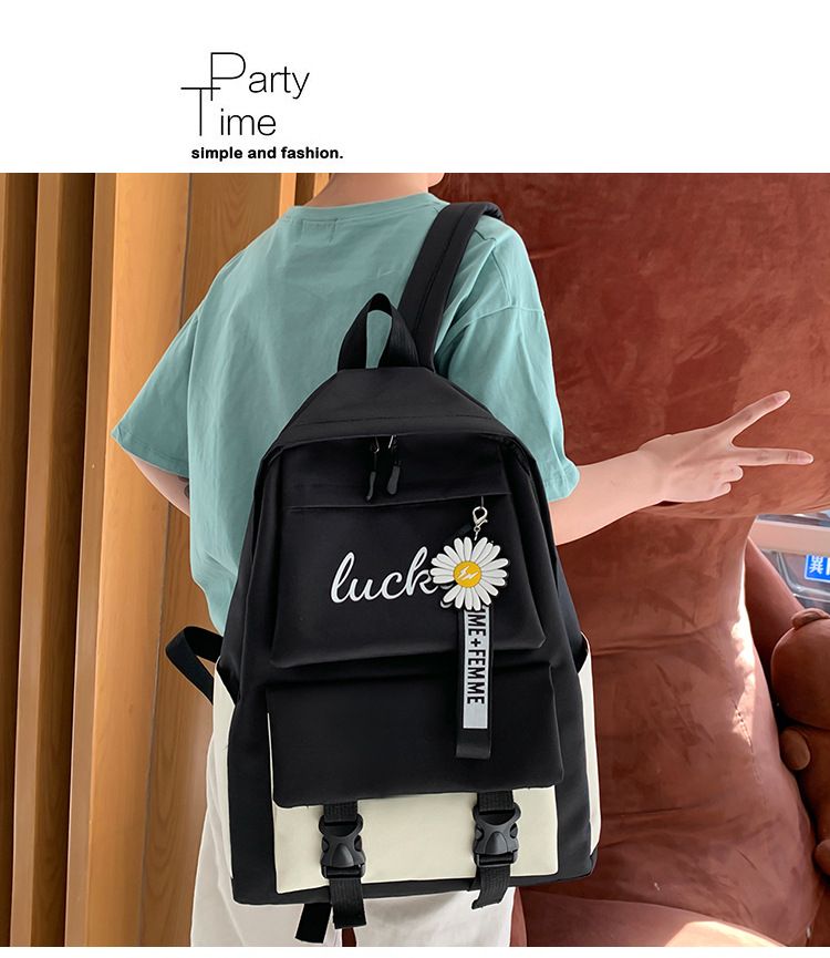 4Pcs/set School Bag New Arrival Buckles Backpacks (backpack size:30*42*13cm)Bookbags Laptop bag Travelling bag Unisex Backpack+Shoulder bag+handbag+ pencil case