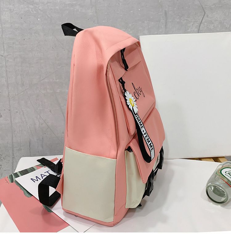 4Pcs/set School Bag New Arrival Buckles Backpacks (backpack size:30*42*13cm)Bookbags Laptop bag Travelling bag Unisex Backpack+Shoulder bag+handbag+ pencil case